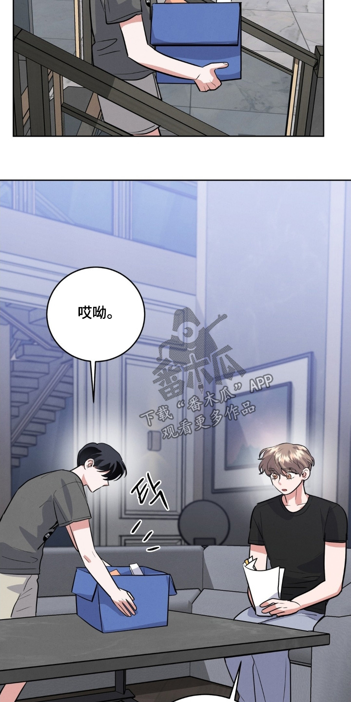 杀青是结束的意思吗漫画,第31章：礼物2图